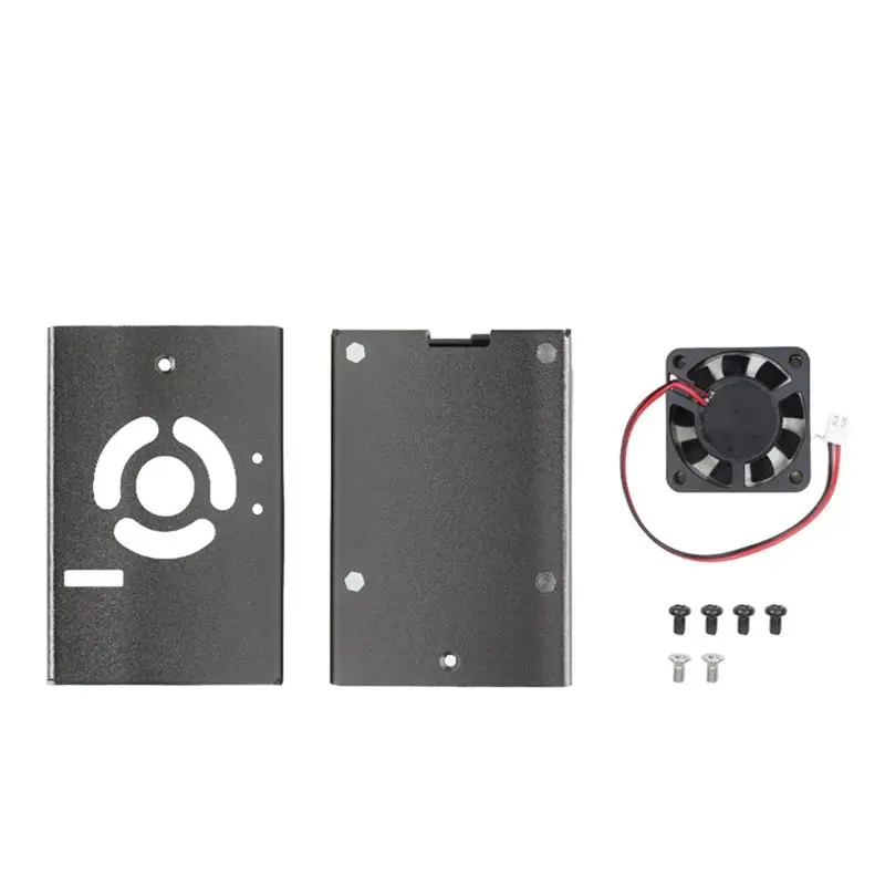 

AT41 Aluminum Alloy Shell RDK X5 Robot Development Board Case Main Control Chassis Cooling Fan Included
