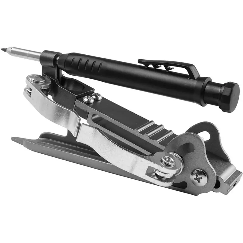 

AT29-Multifunction Woodworking Scribing Tool With Deep Hole Pencil Puncher, Scribe Gauge Scriber Line Maker Measuring Device