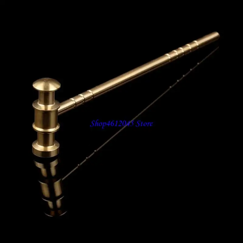 L69A 16 سم مطرقة النحاس الصغيرة إصلاح ساعة الإصلاح على مدار الساعة لمطرقة الرأس لمراقبة الإصلاح والمجوهرات وغيرها من الأدوات
