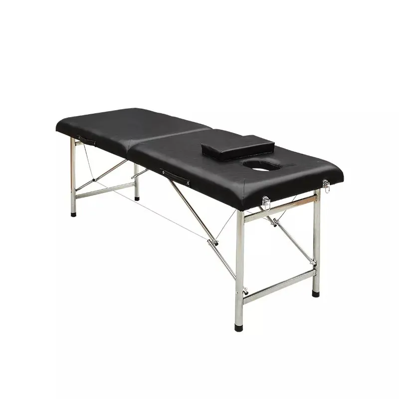 Best Stainless Steel Portable Foldable lash bea uty spa Massage Table Massage Bed