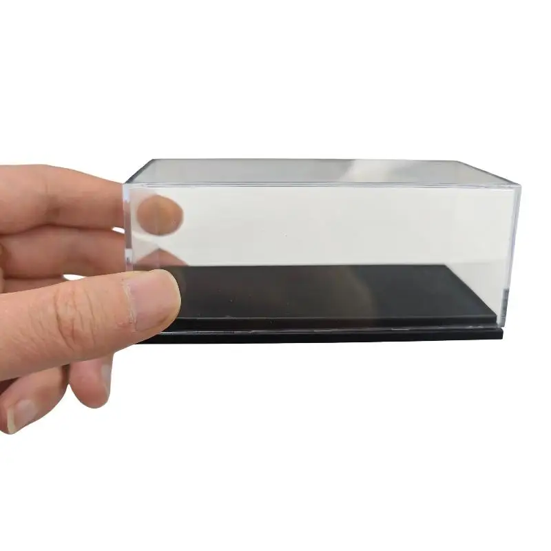 *Hot Sale 1/5Pcs Acrylic Dust-Proof Showcase & Storage Organizer Box For MiniGT 1/64 Diecast Model Car Display Case With Cover