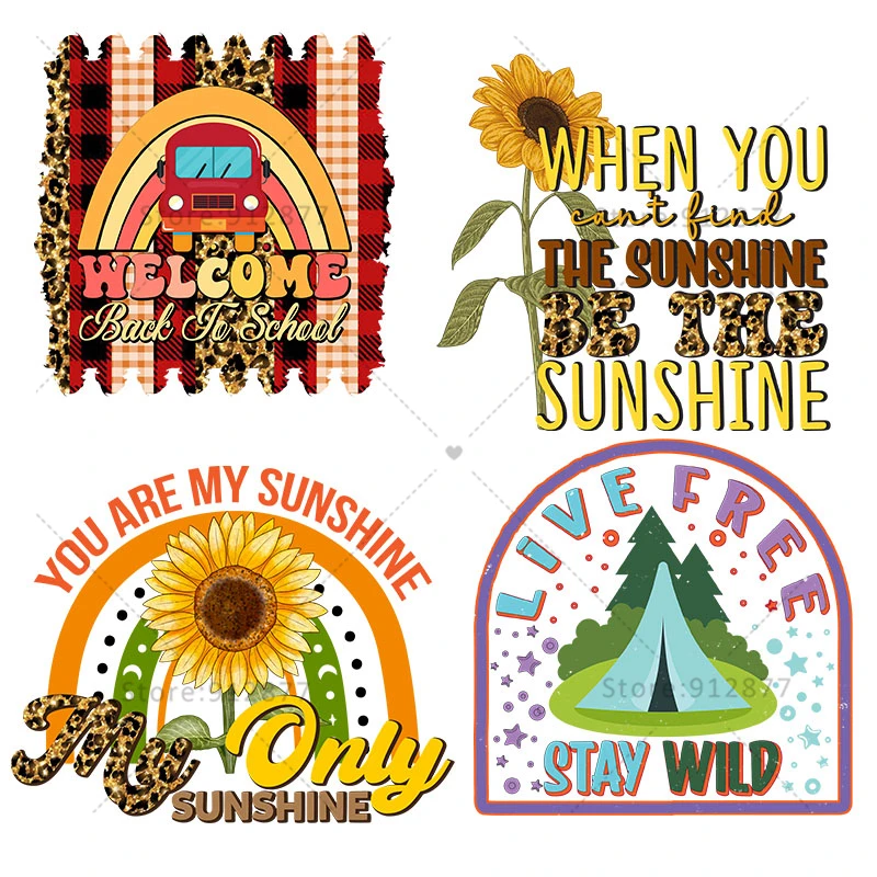 Iron on Patches Vintage Retro Hike More Worry Less Outdoor Adventure What a Great Day To Be Alive Take Me To The Mountains DIY