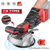 Tile Tiling Machine Suitable for Milwaukee 18V Battery Cordless Wall Floor Tiles Laying Vibrating Tool Vibrator Suction Cup