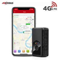 MiCODUS 4G GPS Tracker Car Tracker MP90G 3000mAh Waterproof Voice Monitor SOS Vibration Overspeed Movement Multiple Alarms