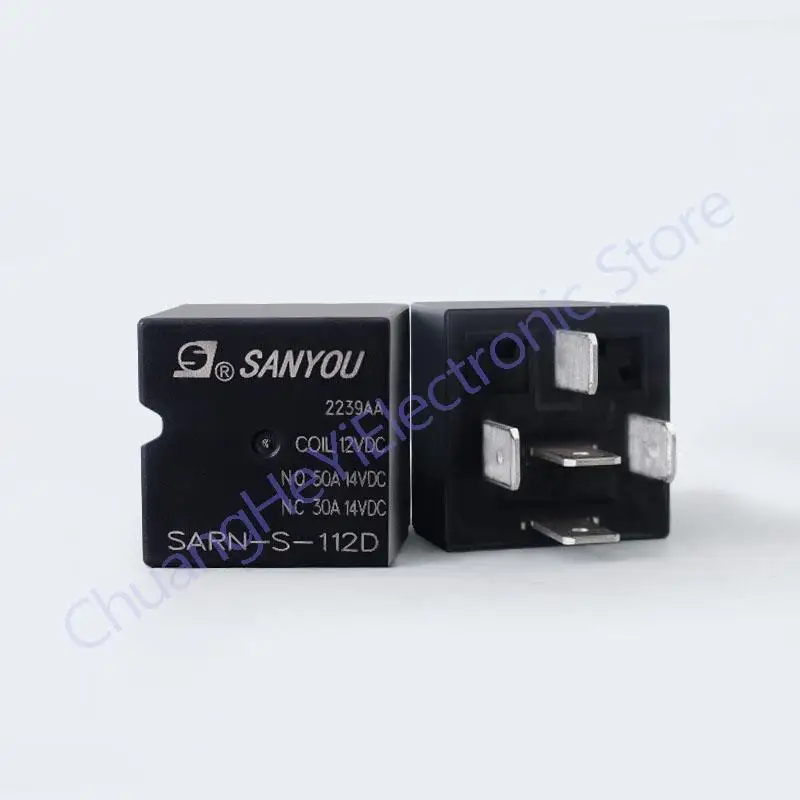 5PCS/LOT Relay SANYOU SARN-S-124D SARN-S-112DMP SARN-S-124DF SARN-S-124DMD 24VDC 12VDC 5PIN Automobile relay NO50A 14VDC NC30A