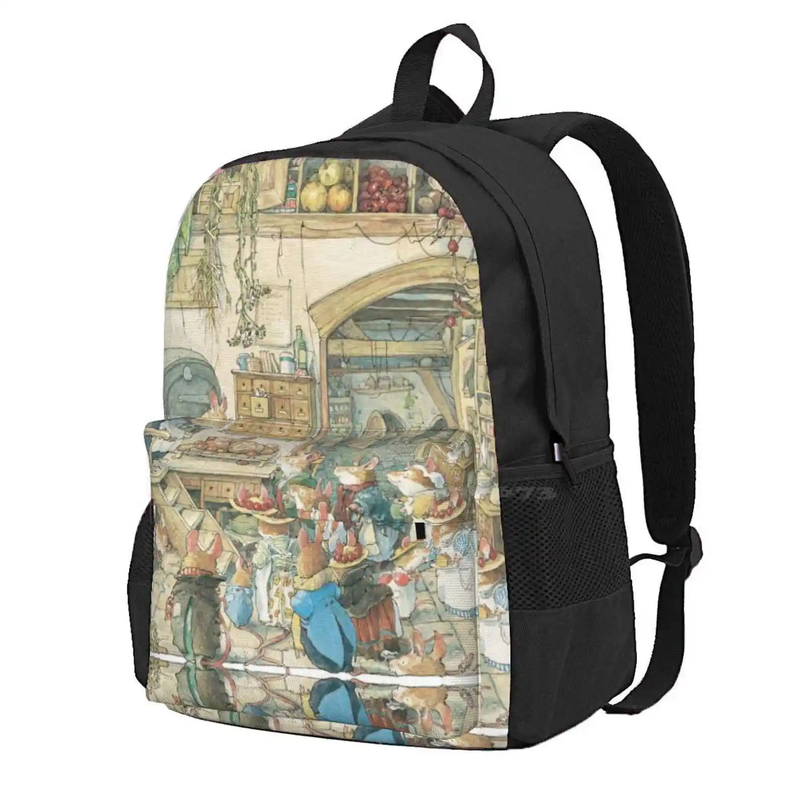 The Fruits Of The Hedge Hot Sale Schoolbag Backpack Fashion Bags Brambly Hedge Jill Barklem English Quintessential British