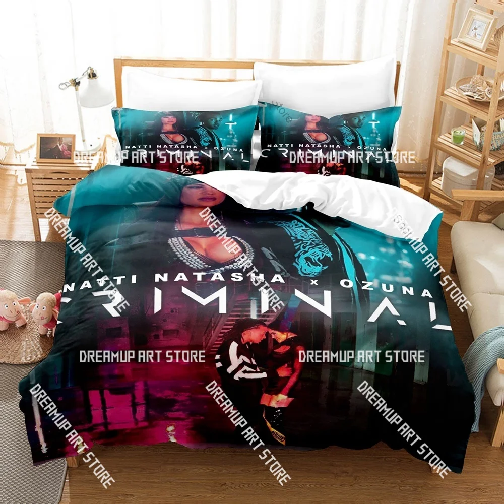 3D Printed Latin Singer Ozuna Kapo Cairo Bedding Set for Boys Girls Duvet Cover Twin Queen King Full Single Double Sizes
