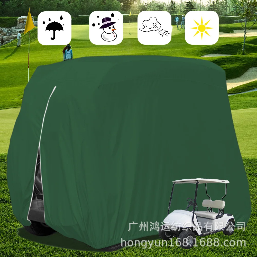 210D Oxford Golf Cart Cover green