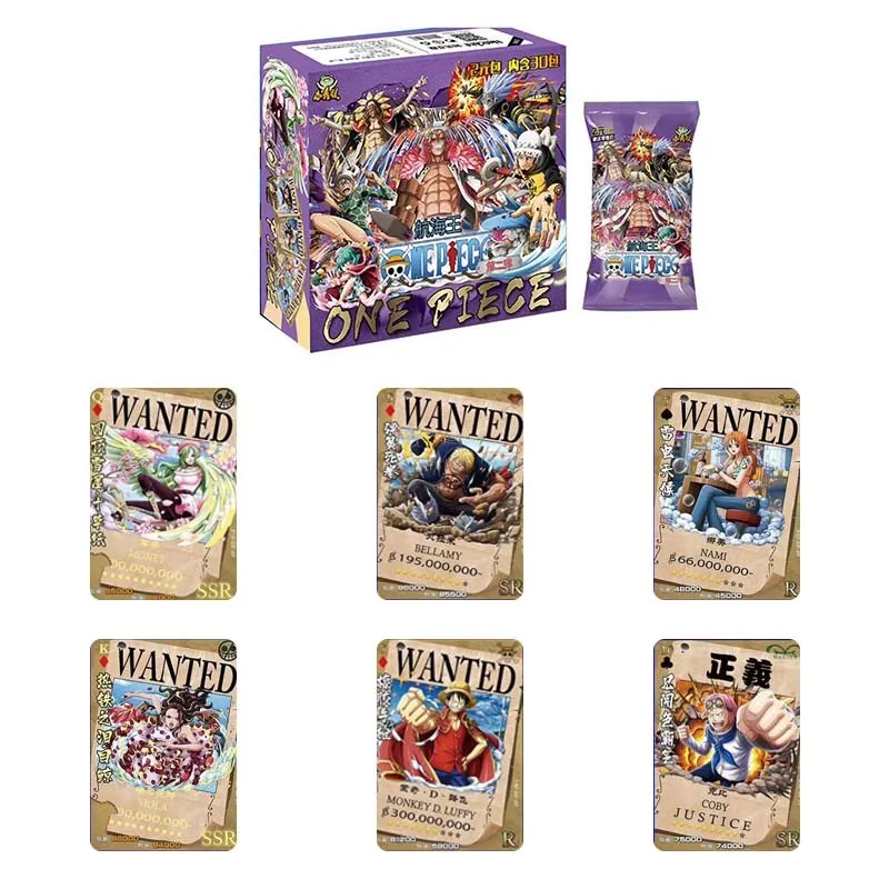 Wholesales 1Case One Piece Cards Collection Booster Box TCG ACG  Full Set Rare Tcg Anime Playing Game Cards