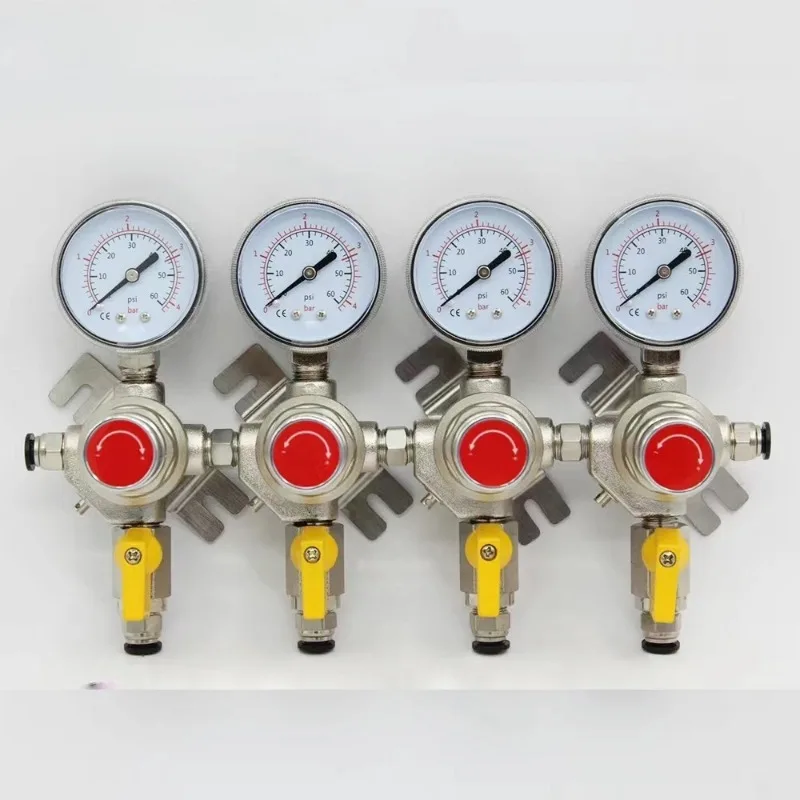 CO2 Pressure Regulator for Aquarium & Beer Gas, Dual-Purpose Price Regulator