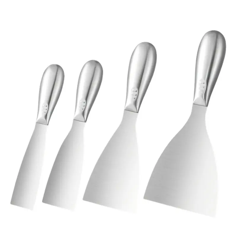 EYFL-Premium Polished Stainless Steel Scraper Tool For Drywall Trimming And Professional Grade Putty Knife For Scraping Paint