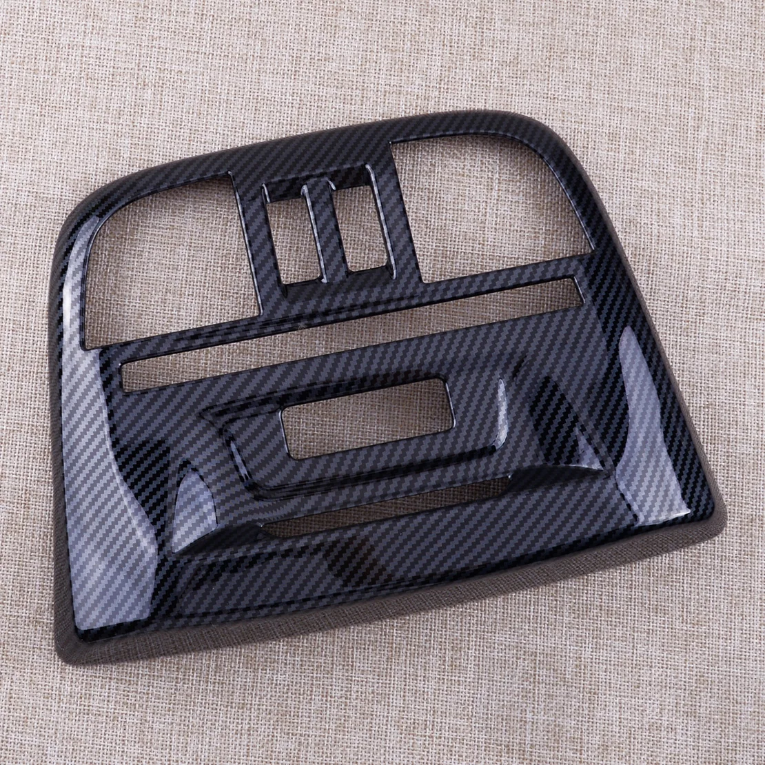 Car Roof Reading Light Lamp Cover Trim Frame Fit For Subaru Crosstrek XV Impreza 2022 2021 2020 2019 2018 Carbon Fiber Style