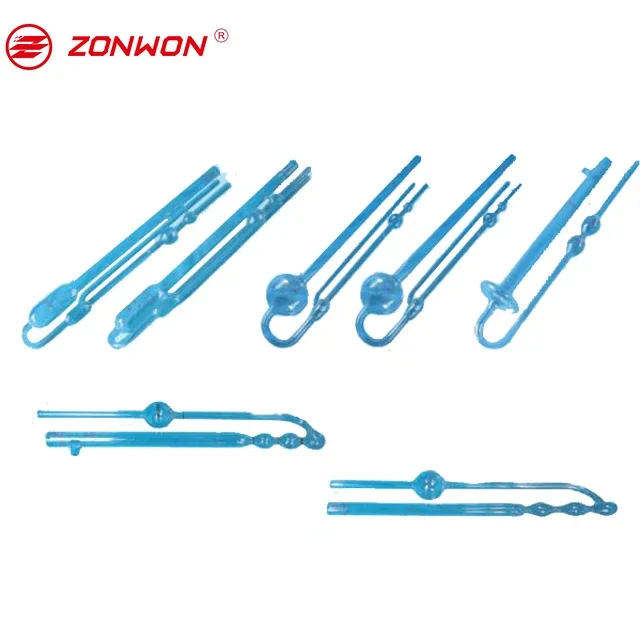 Ubbelohde U Tube Viscometer Laboratory Instrument Parts and Glassware Supply for Test Instruments