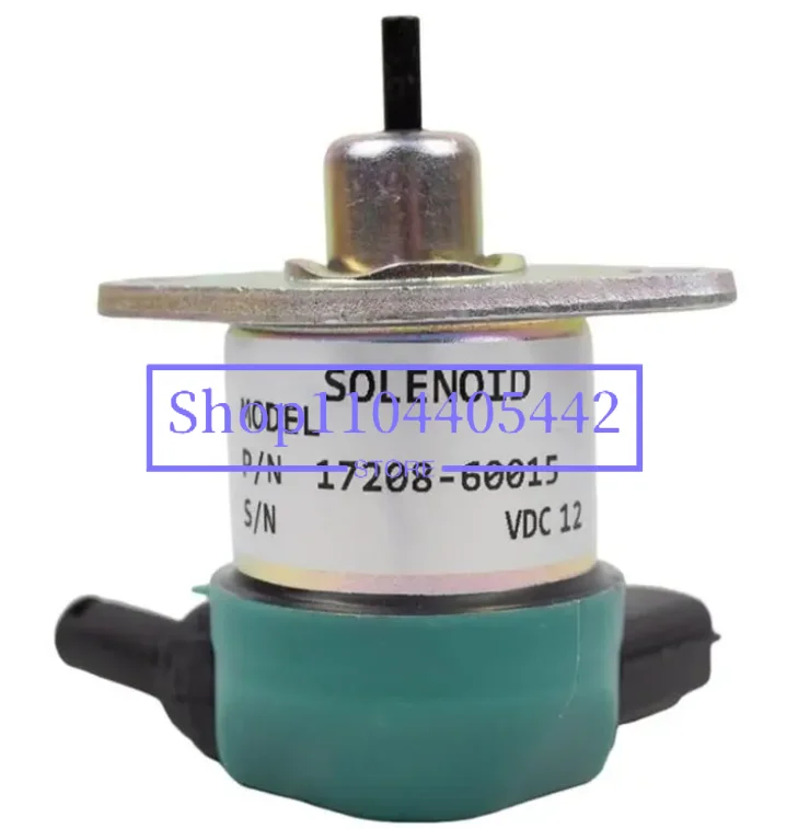Solenoid for Kubota 17208-60016 Fuel Shut Off D905 D1005 D1105 17208-60010 FSL90-0020 17208-60015 1720860016 1720B-60010