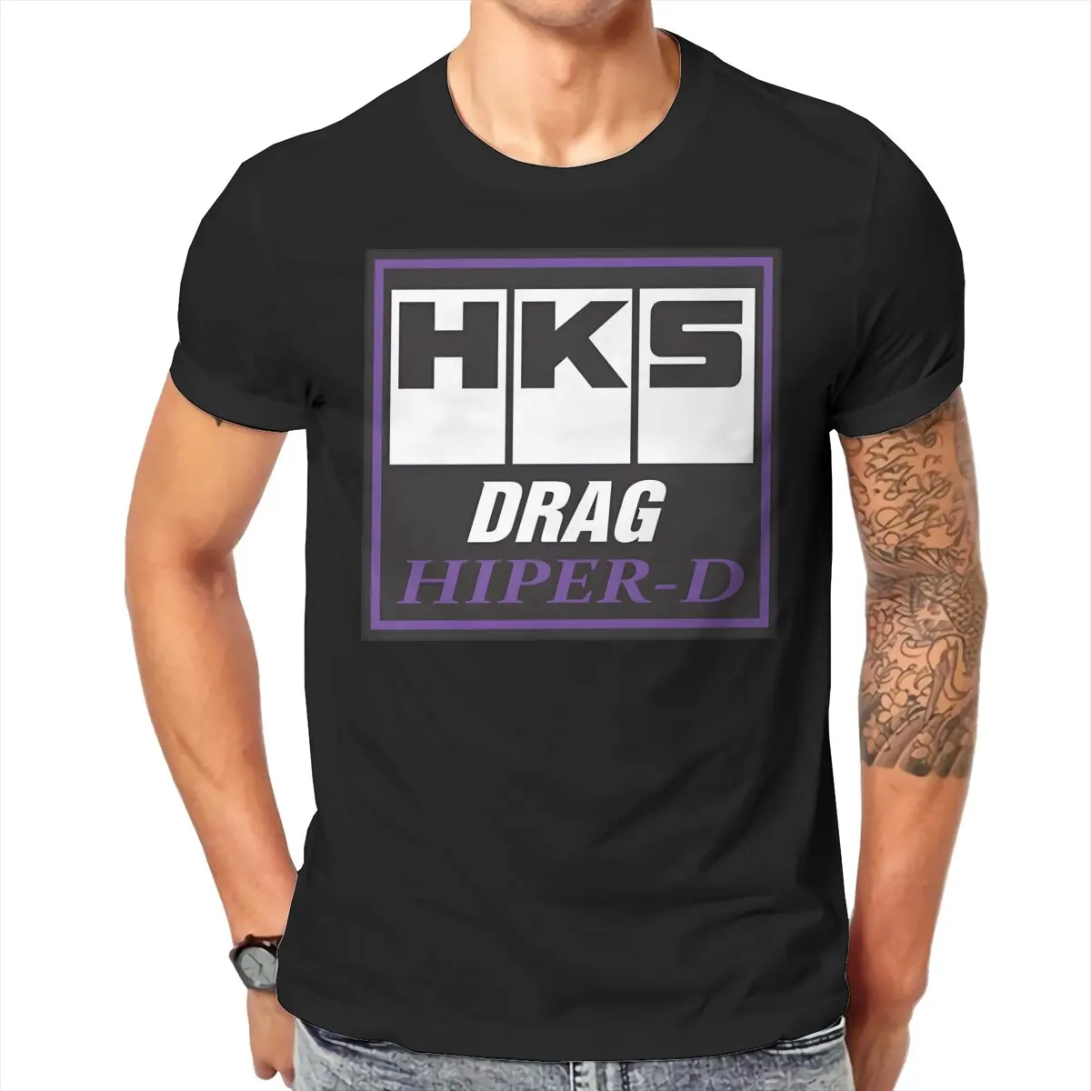 SUSPENSION HIPER-D Unique TShirt HKS Comfortable Hip Hop Graphic  T Shirt Short Sleeve Hot Sale