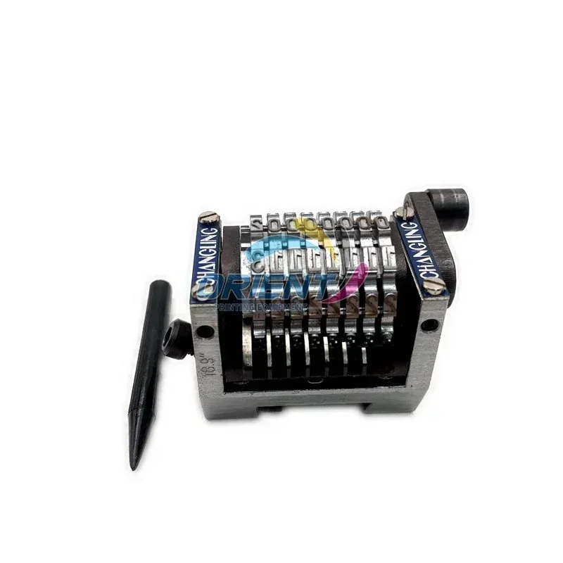 Quality 8 Digits Numberator Horizontal Digits Numbering Machine For Printing Machine Parts