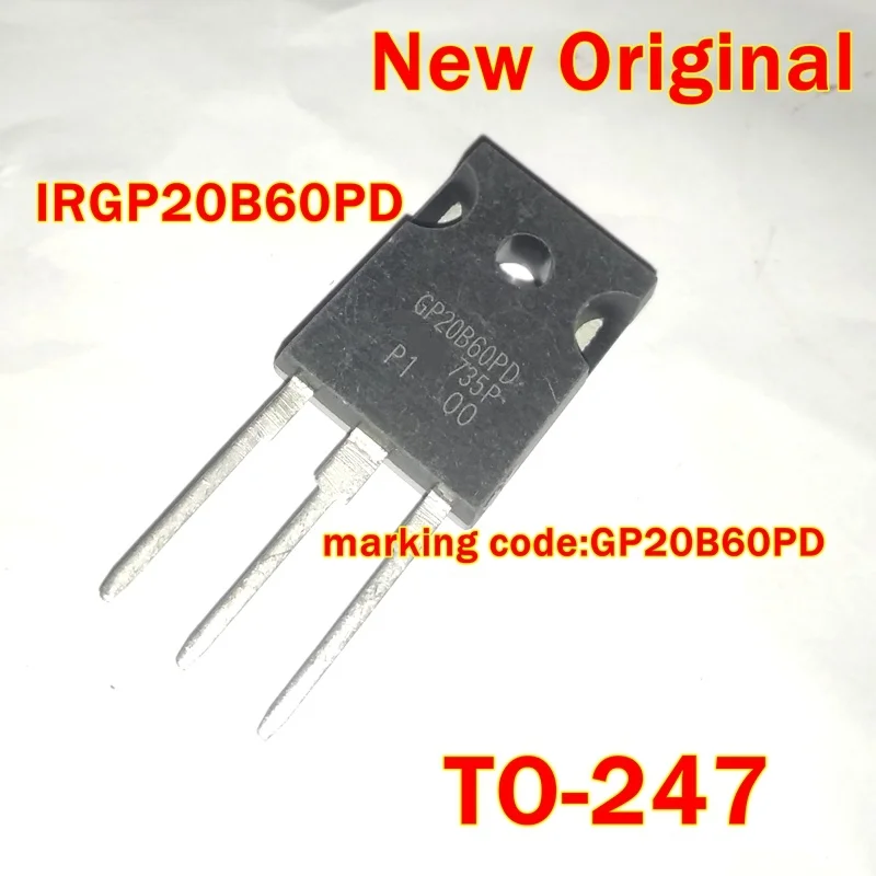 

1Pcs to 30Pcs Irgp20B60Pdpbf Irgp20B60Pd To-247 New Original Marking Code:Gp20B60Pd Ultrafast Soft Recovery Diode
