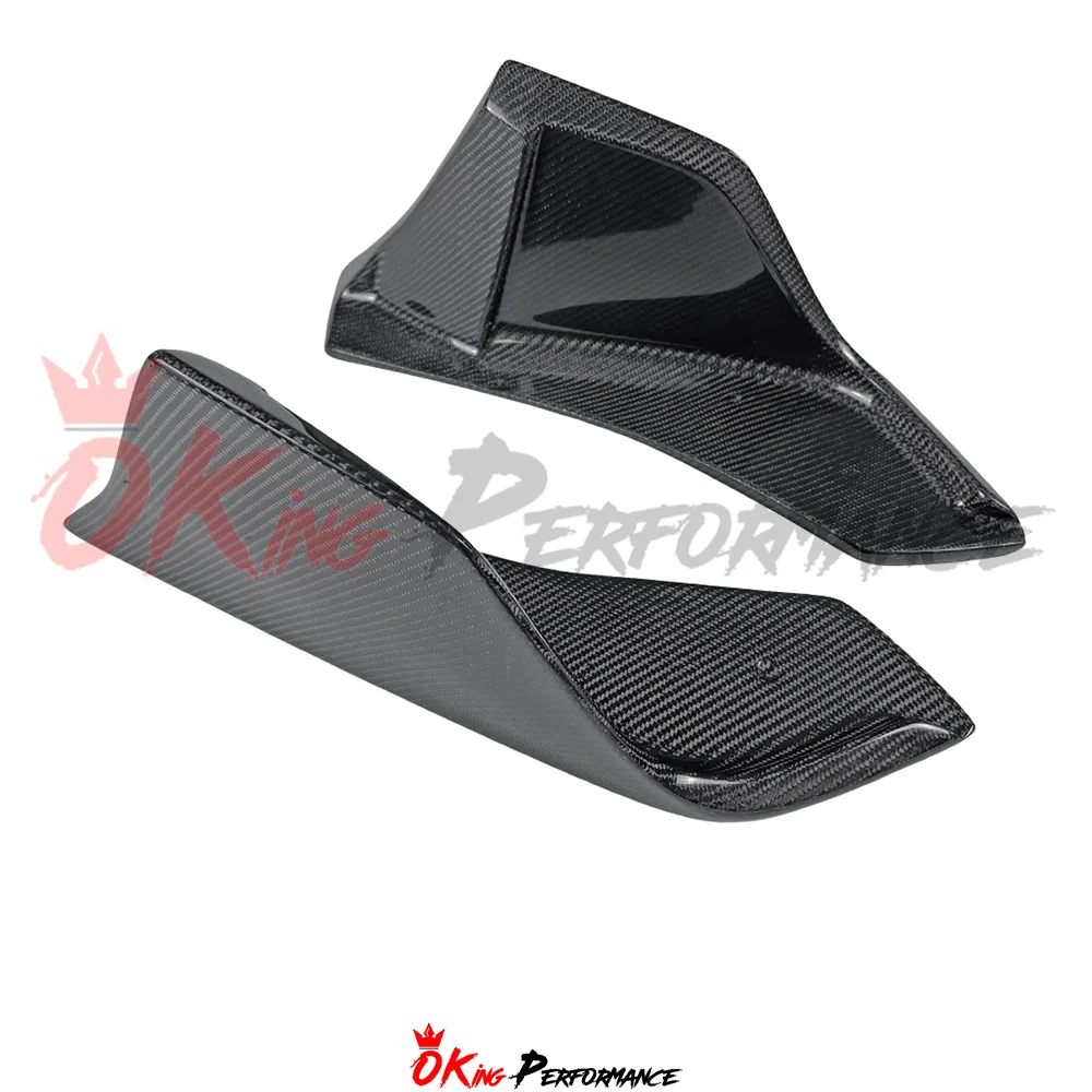 Aimgai Style Carbon Fiber Rear Spats Splitter For GR Supra MK5