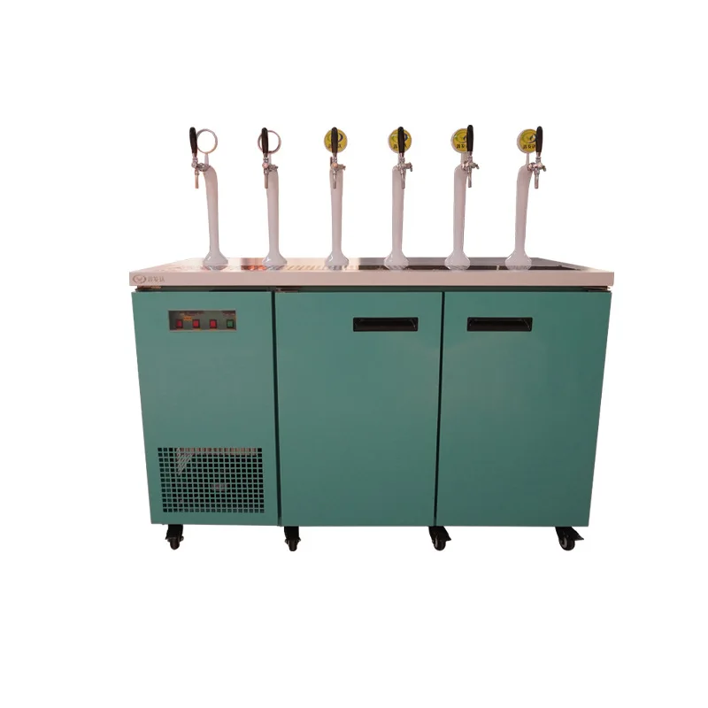 Custom Commercial Beer Machine Refrigerated Draft Beer Machine Fresh Beer Dispenser Craft