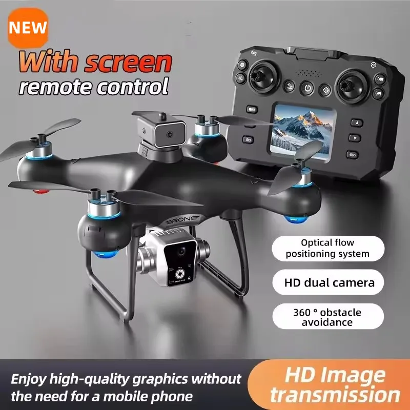

Дрон KY102 MAX: Профессиональный квадрокоптер с двумя HD-камерами 8K, управлением с экрана, бесщеточным двигателем и функцией обхода препятствий