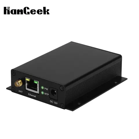 HAMGEEK FC-NTP-MINI Servidor de tempo de rede 1 Servidor NTP Receptor GNSS integrado com 1 porta Ethernet para GPS Beidou GLONASS QZSS