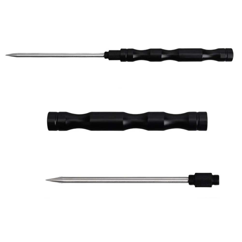 الفولاذ المقاوم للصدأ إبرة سبائك الألومنيوم الحد من ضغط الهواء أداة تنفيس الأسماك أداة انفصال صيد السمك أدوات ثنائية الغرض #6