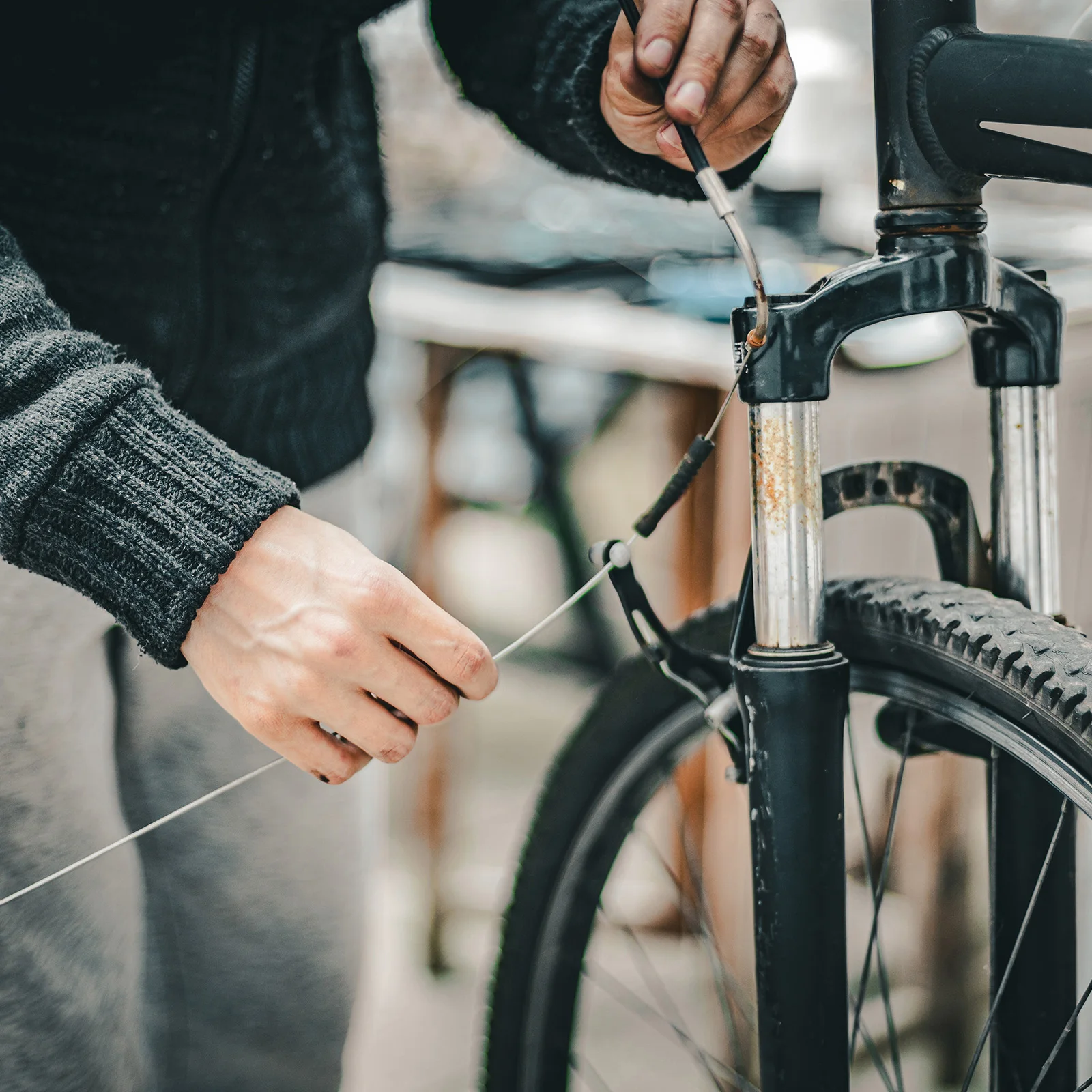 

2.5m Bicycle Brake Gear Shifter Cable Housing Set Universal Bike Inner Brake Cable Housing Kit Bicycle Shift Cable Replacement