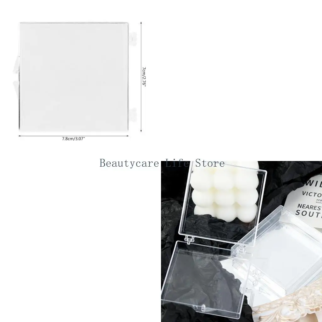 

652C Storage Box Clear Artificial Display Gift Box Polystyrene Material