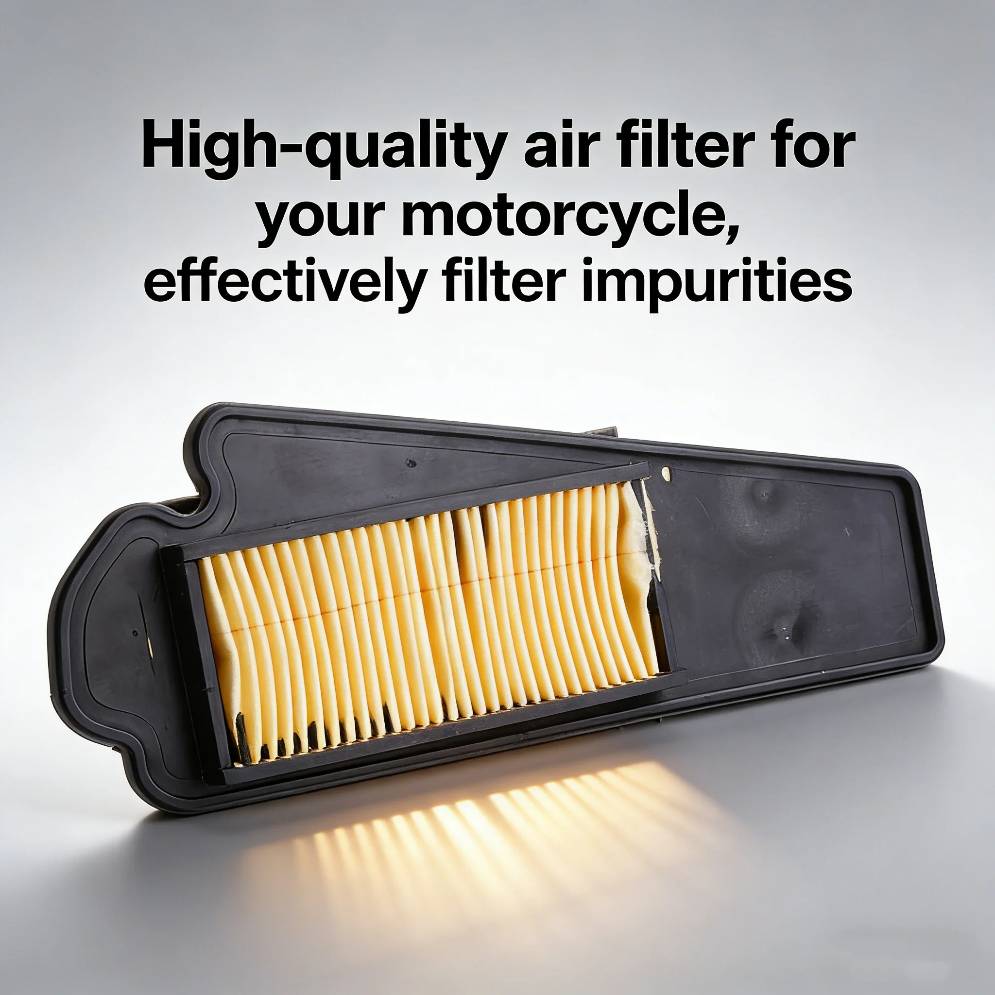 MORTCH Original Air Filter Element GY50-4079-3 Fits GY6 50cc 4-Stroke Scooter Moped 1P39QMB Engine Replacement Part