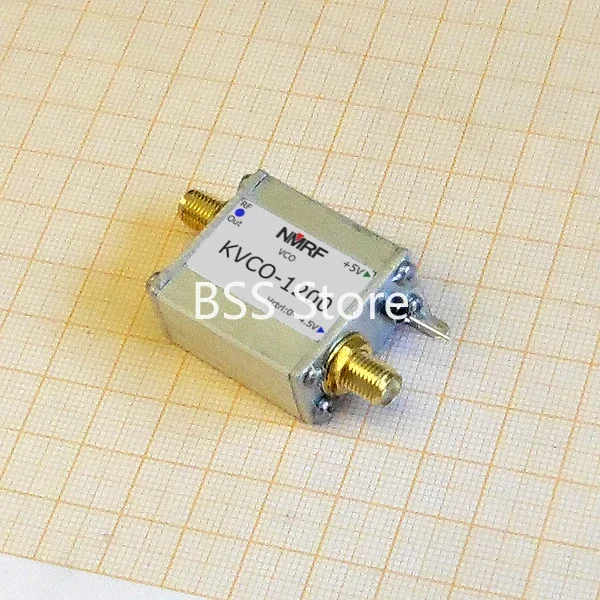 

KVCO-1200 1.2G 1200MHz RF Microwave Voltage Controlled Oscillator, VCO, Sweep Signal Source Module Sensor