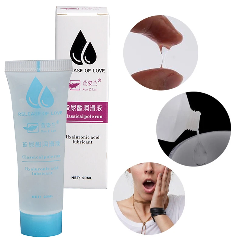 Lubrifiant sexuel anal personnel à base d'eau, huile de massage corporel SPA, graisse de jaune de masturbation, lubrifiant sexuel, gel Chevet vaginal, 20ml