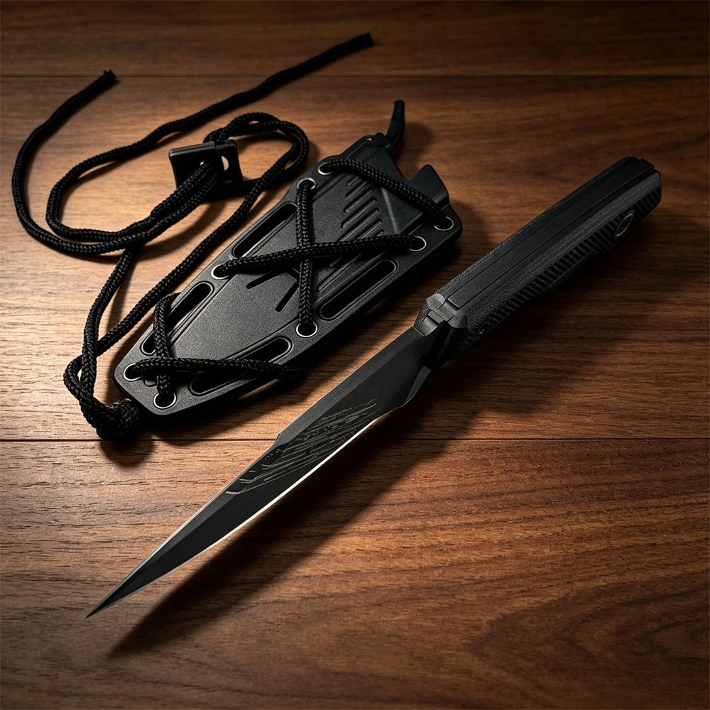 Cuchillo de caza de hoja fija  - Knife Hunting Fixed Blade reseña y precio