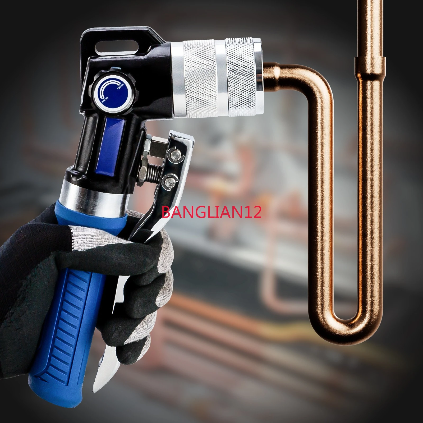 

Portable one-handed hydraulic tube expander, flare, copper tube and aluminum tube