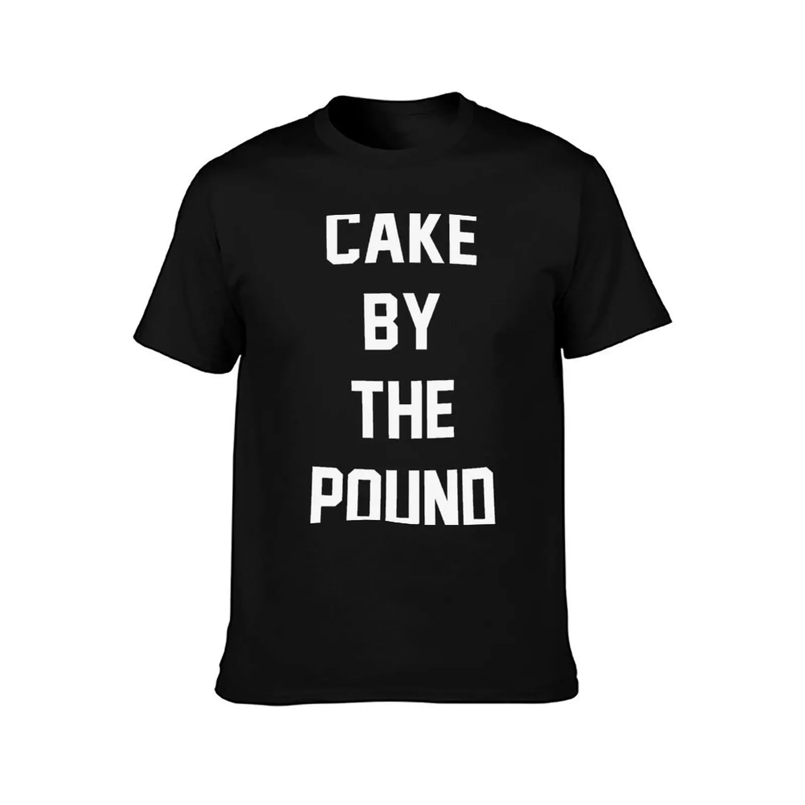 Cake By The Pound T-Shirt Summer Casual Cotton Tee Oversized Streetwear Tops Vintage Graphic Print Loose Fit Short Sleeve