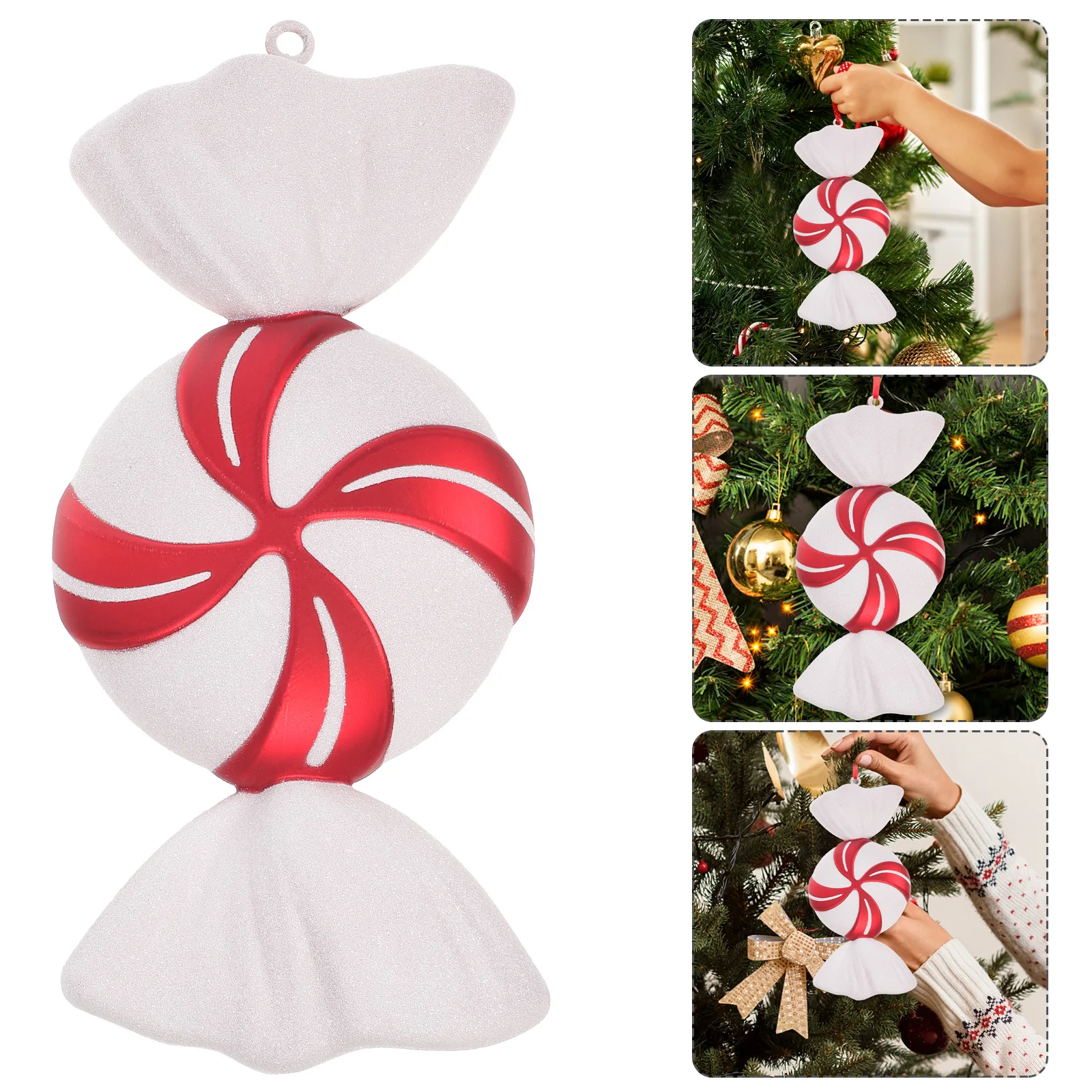 

Candy Ornament Christmas Decoration Lightweight Festive Embellishment Xmas Tree Pendant Christmas Pendant