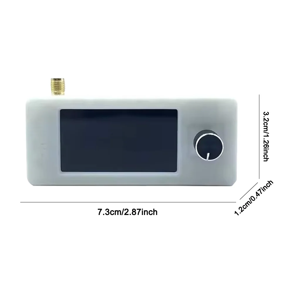 SI4732 0.5-108MHz Przenośne Radio LSB USB AM FM Kieszonkowe Mini Radio Ekran IPS 1.9 cala Odbiornik Radiowy Wszystkich Pasm z 2 Antenami