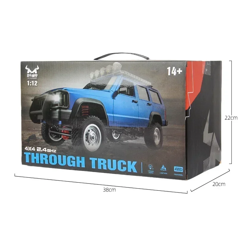 MN78 RC CAR 1/12 2.4G Full Scale Cherokee 4WD Climbing Car Remote