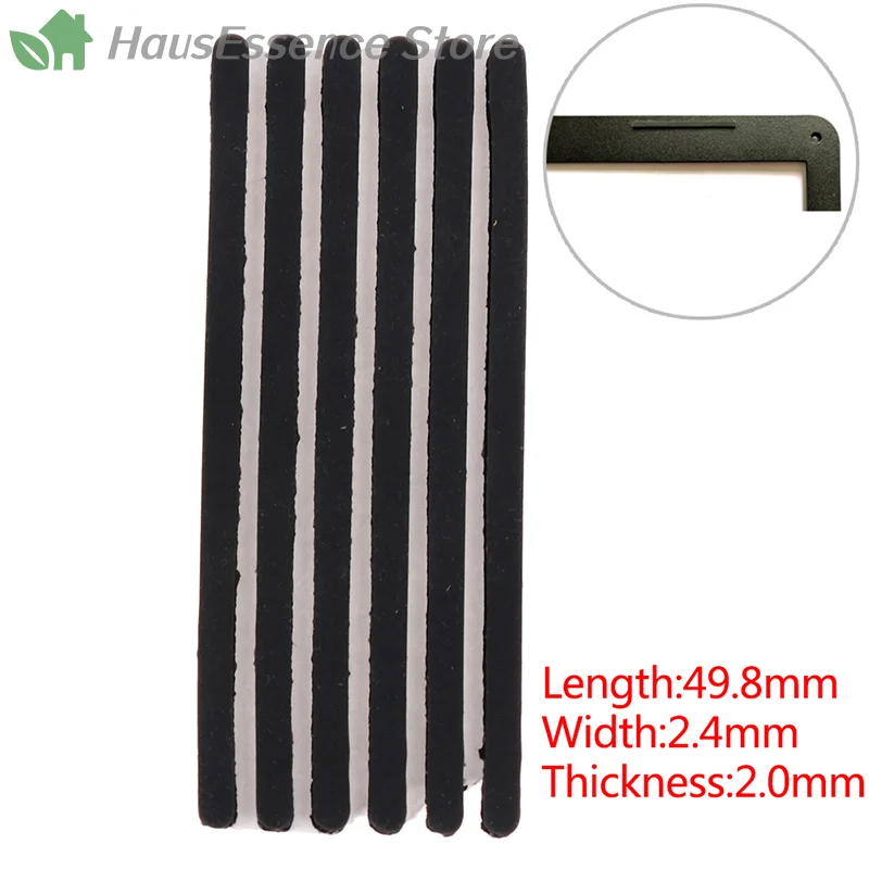 ※6pcs/lot Screen Frame Rubber Pad non-slip design protective function easy to replace for Laptop Foot Pad Feet High Quali