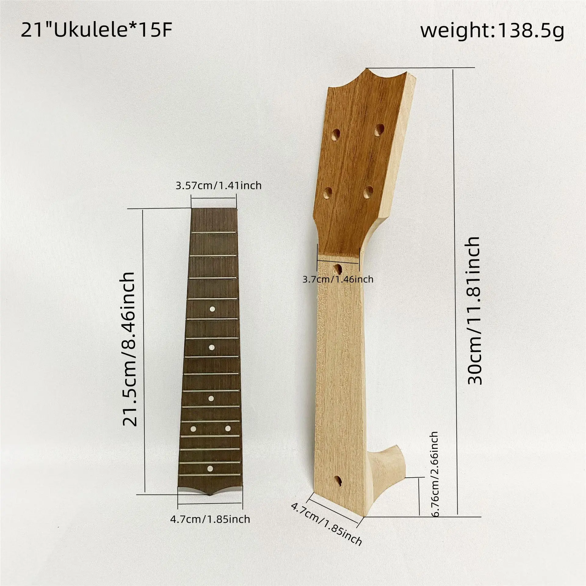 DIY Ukulele Neck Kit 21