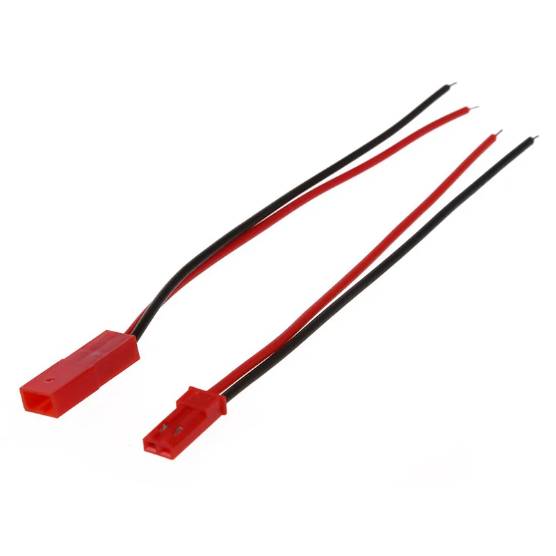 AT12 15 أزواج 22AWG 100 مللي متر كابل ث 2Pin JST M F التوصيل لتوصيل محرك بطارية RC #4