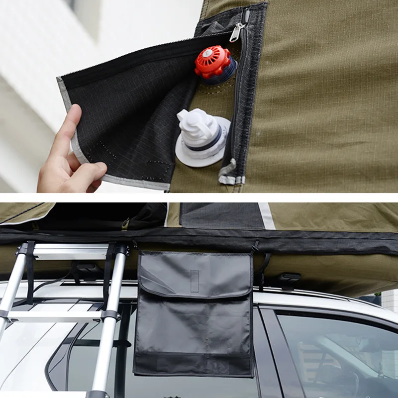 Cross-border roof inflatable tent camping vehicle equipment portable rainproof outdoor camping universal in all seasons