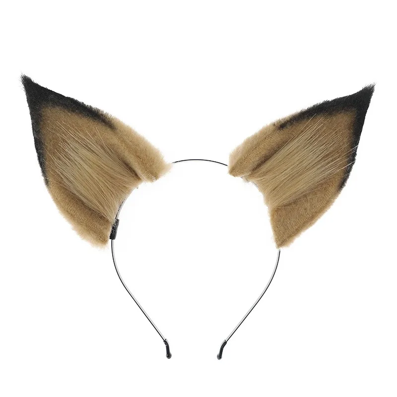 Anime Party Hoofdtooi Beest Vos Oren Hoofdband Haar Hoepel Anime Lolita Pluche Pluizige JK Sakura Haar Kostuums Cosplay Accessoires