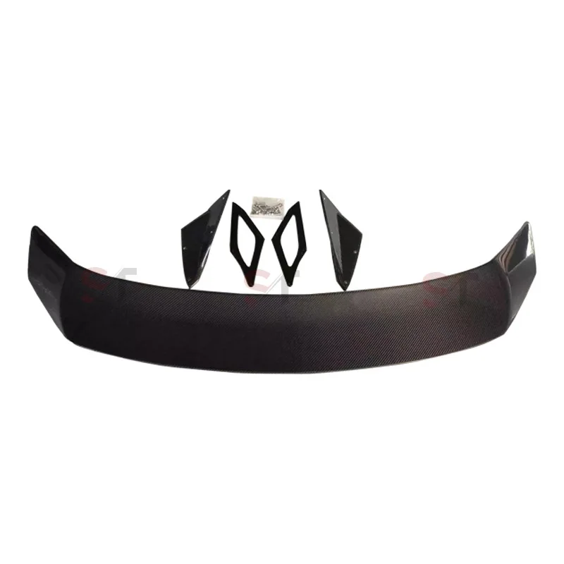 مناسبة لتويوتا GR86 سوبارو BRZ ألياف الكربون الذيل قوس المفسد الثابتة الرياح الجناح تعديل قطع غيار السيارات