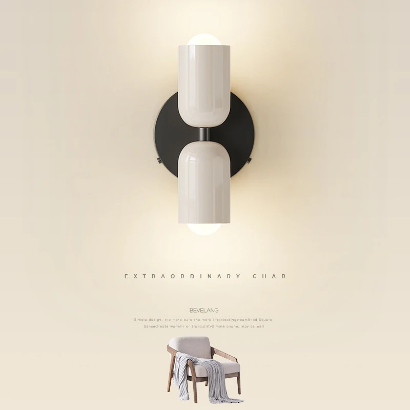 Minimalistische Moderne Wandlamp Voor Slaapkamer Eetkamer Bed Nordic Corridor Balkon Wanddecoratie Verlichtingslampen Armaturen E27