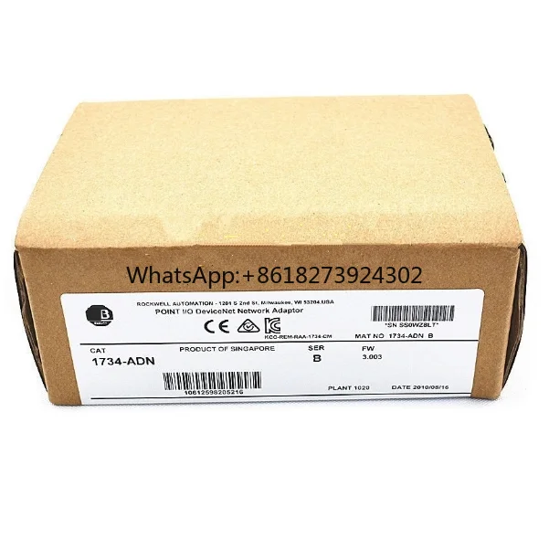 

New Original 1734-ADN PLC 10-28.8VDC 63 Point I/O Modules Device Net