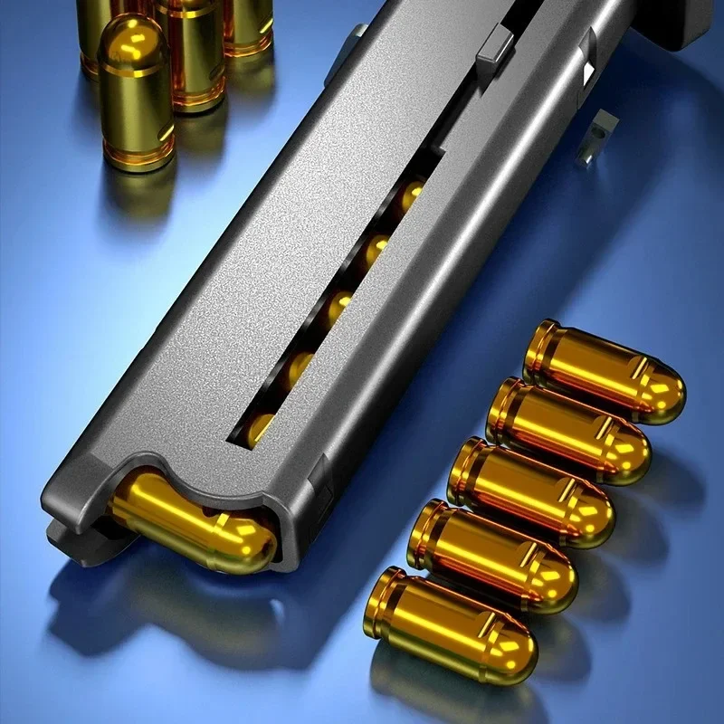 Automatyczny pistolet zabawka G17 z wystrzałem pocisków, wersja laserowa Airsoft, pistolet Armas dla dzieci, broni do strzelania CS dla dzieci, prezent urodzinowy dla chłopców.