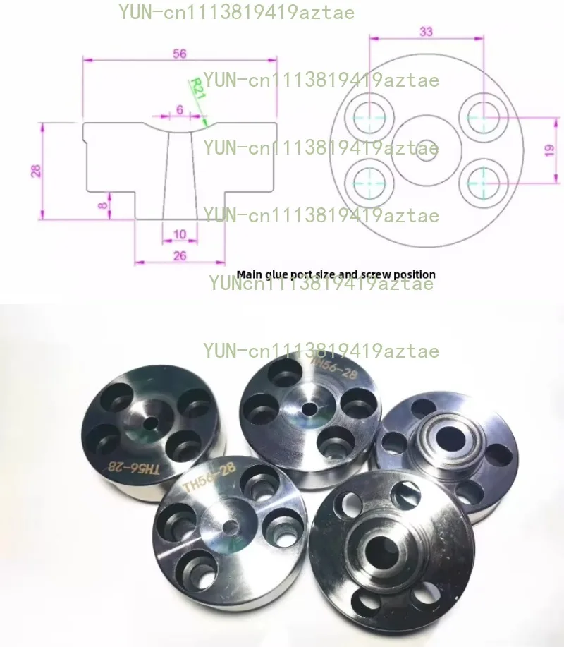 Hot Runner System Components – Main Nozzle, Manifold Plate, Splitter & Tool Accessories
