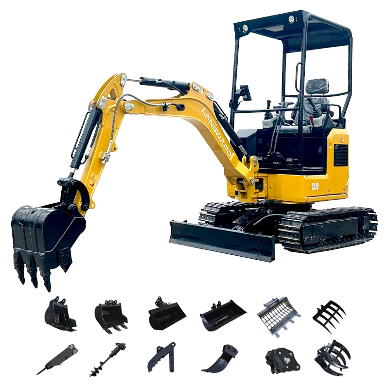 

Wholesale Hydraulic Crawler Kubota Small Excavator Orchard Farm High Quality 2.2 Ton Mini Diesel Digger Euro 5 Engine Customized