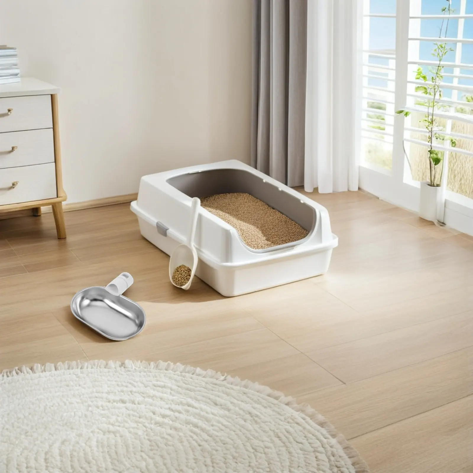 

Сменная чаша для фонтана для животных из нержавеющей стали: прочная поилка для кошек, подставка для мисок для собак, станция для кормления котят