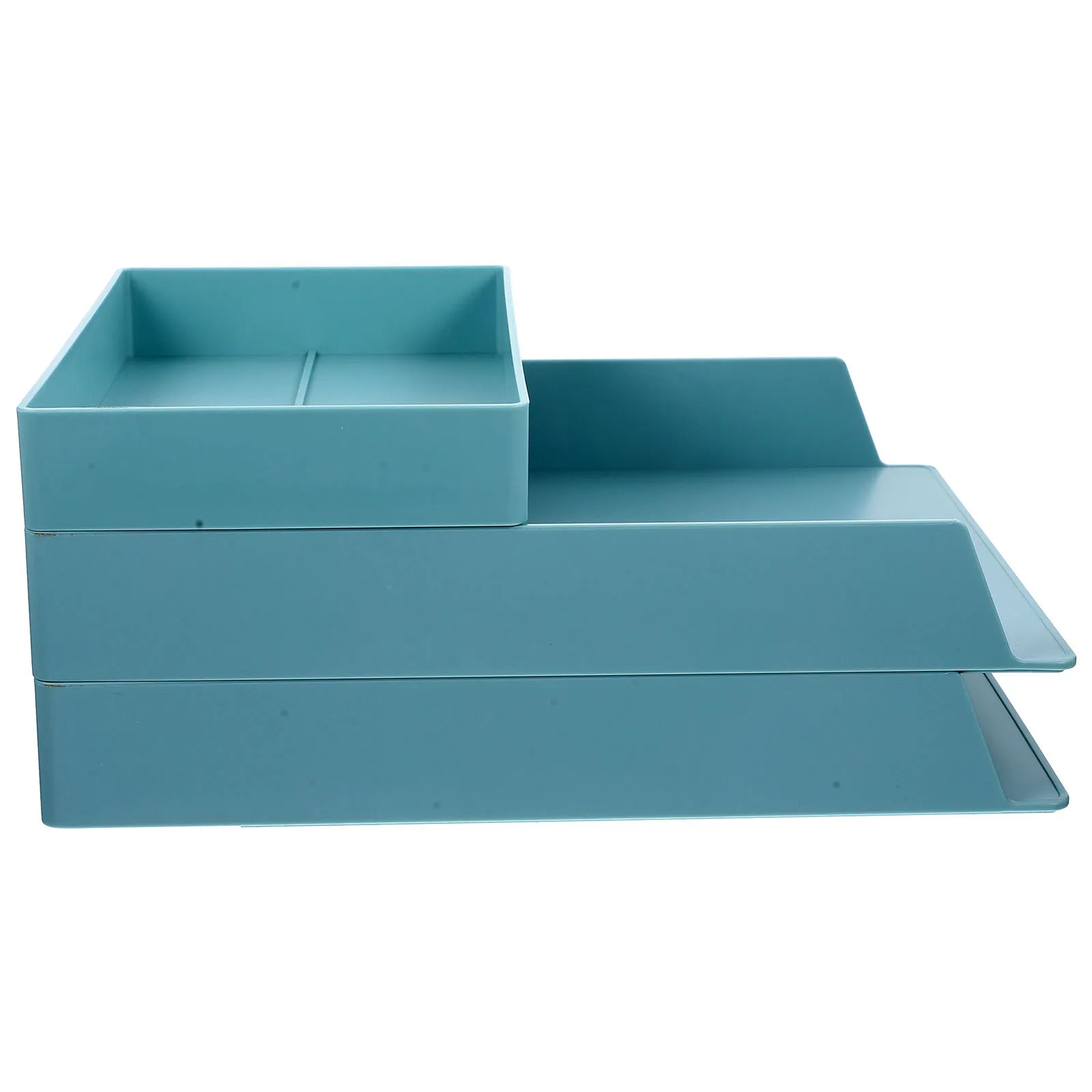 

1Set File Storage Box Large Capacity Desktop Organizer for Stationery Files Folders Office Supply Storage Container